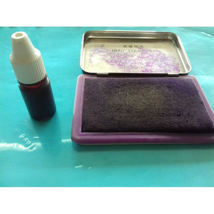 

Stamp pad / bak stempel /bantalan stempel + tinta