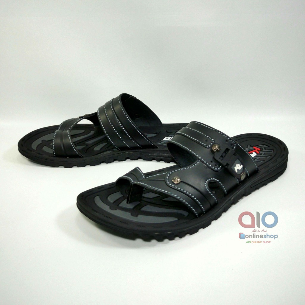 Kaleo Sandal Jempol Cowok 39 - 42 Sendal Casual Pria Dewasa Laki KLO 02/KLO 24 Bahan Kulit Sintetis