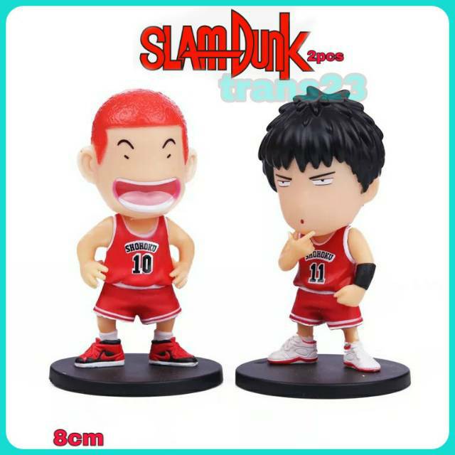 SLAM DUNK Action Figure Miniatur Slam dunk Shohuko pajangan Topper