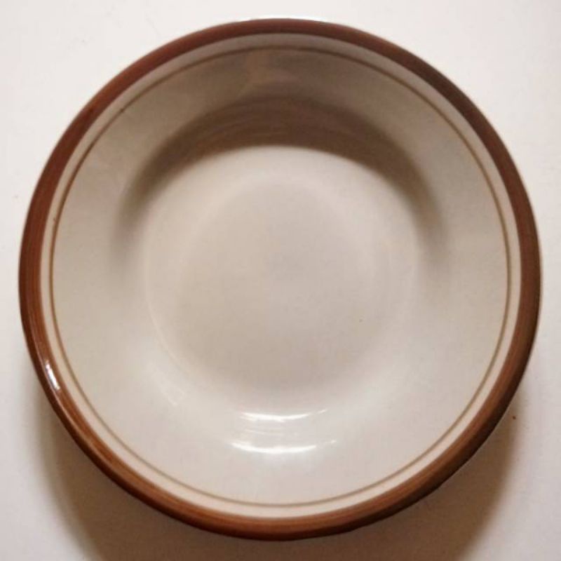 PIRING KERAMIK COKLAT