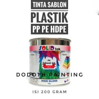 Tinta Cat Sablon  Plastik Basis  Minyak  Solvent Based 