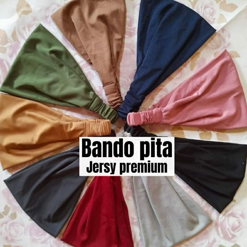 Ciput inner bandana Jersey pita premium sepandek Daleman kerudung