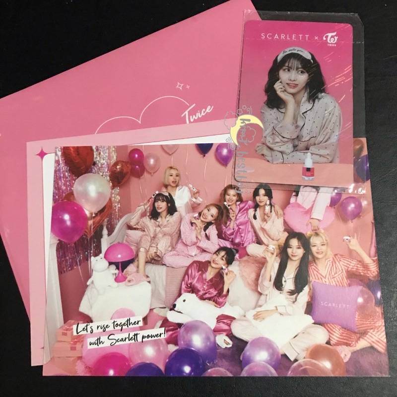 Scarlett x Twice Photocard PC