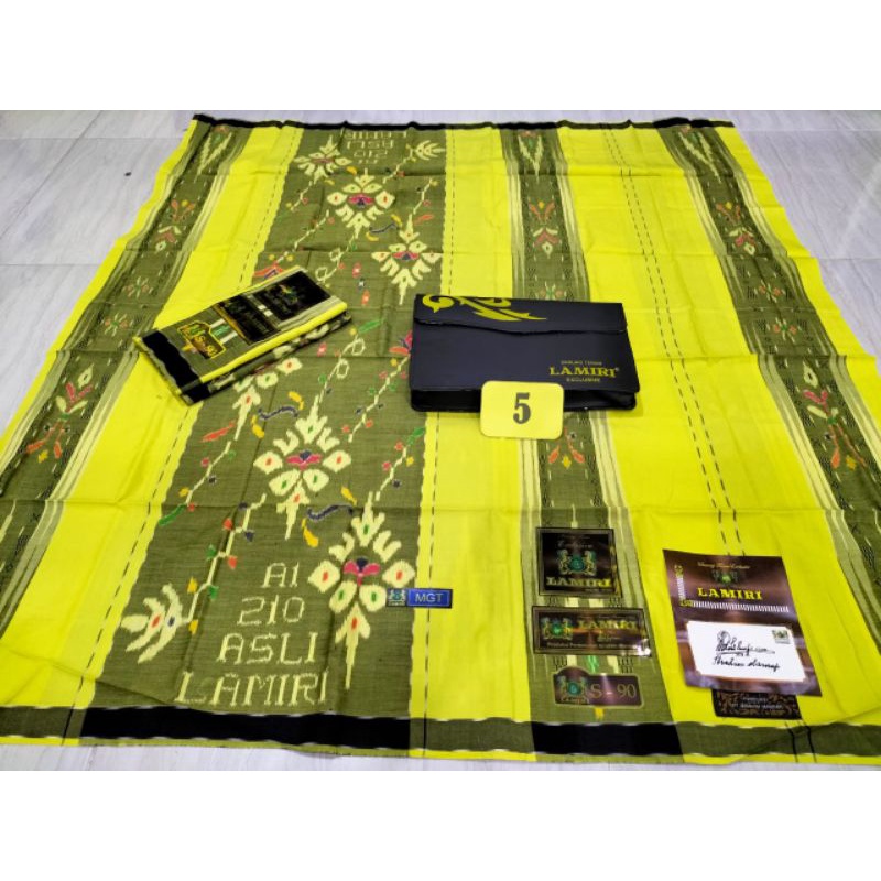 (COD) Sarung Sutra Asli Lamiri