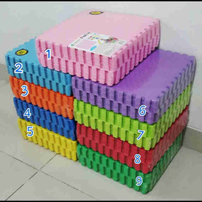 Matras Puzzle - Puzzle Lantai - Puzzle Evamat Karpet Puzzle Evamat Polos Produk Terbaik