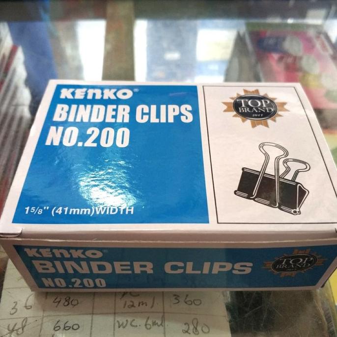 

Binder Clips no. 200 Kenko 41mm