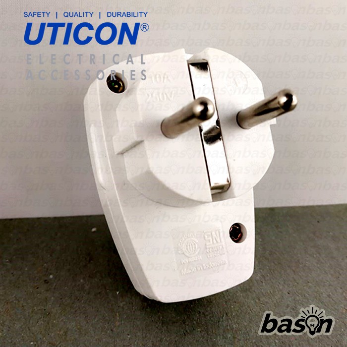 UTICON S228N - Steker Arde + Saklar