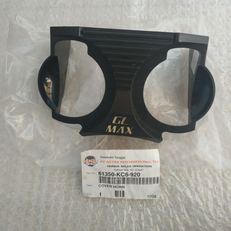 cover klakson Honda gl max neotech tutup cover horn Honda gl max original asli ori nos 61350-kc6-920