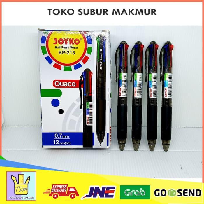 

[ECER] PULPEN 4 WARNA QUACO 0,7mm - JOYKO