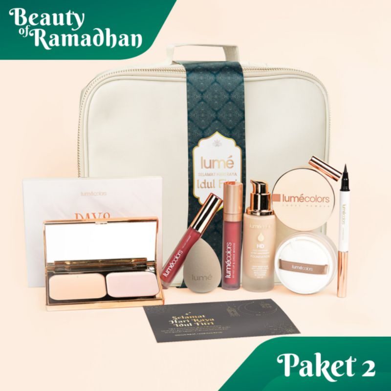 AGEN LUMECOLORS PAKET +POUCH RAMADHAN LENGKAP
