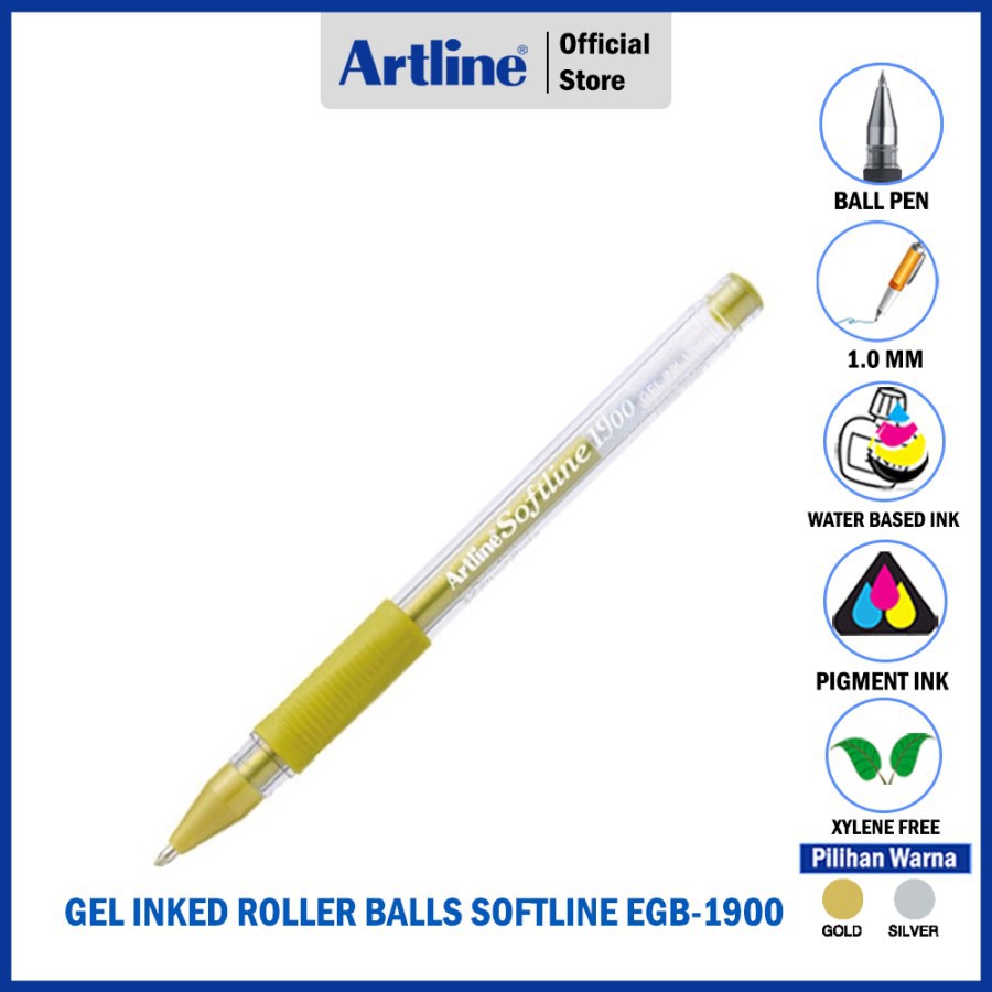

PULPEN ARTLINE METALLIC GEL INK DECORATING PEN EGB-1900