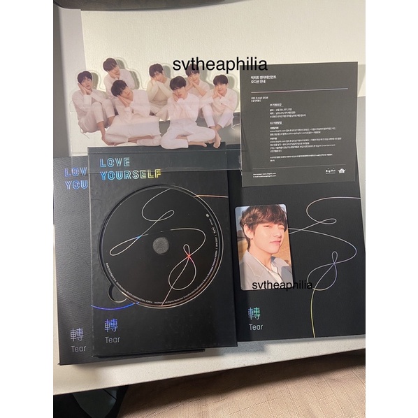 [UNSEALED] Official Album BTS Love Yourself Tear Pc Taehyung / V