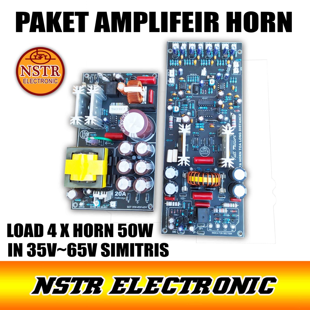 PAKET AMPLIFEIR HUSUS HORN ATAU CORONG MASJID+smps 20a hb