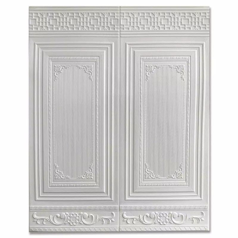 Wallpaper Brickfoam 3D Motif Kayu Jati / Wallfoam 3D Motif Kayu Jati