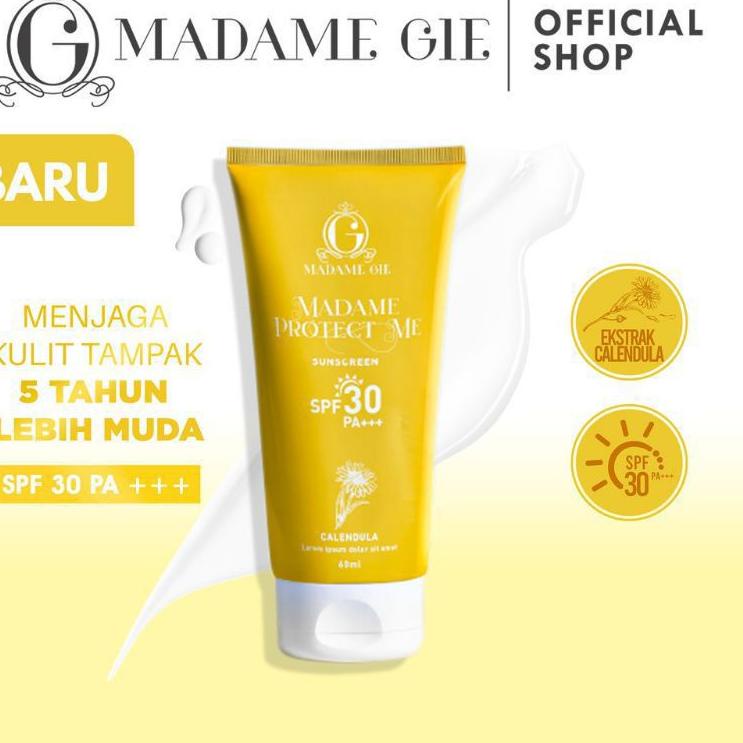 

⚡️9.9 Terlaris⚡️ Sunscreen madam gie | Madame Gie Madame Protect Me Sunscreen SPF 30 PA +++ With Calendula - Skincare Sunblock !