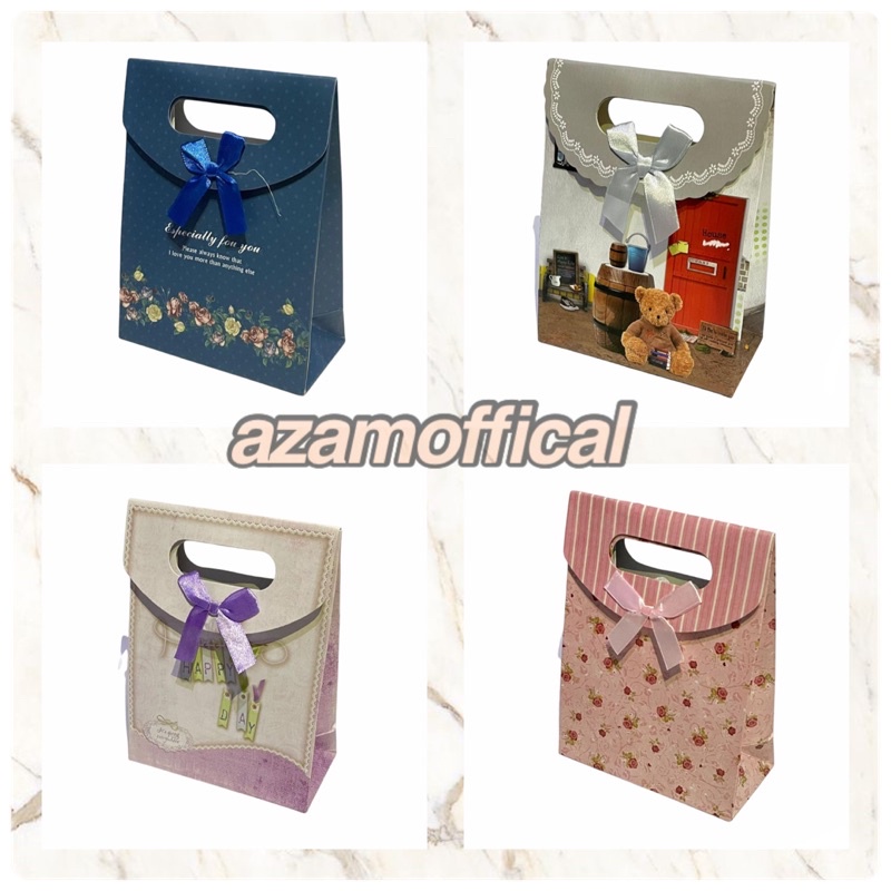 PAPER BAG PAPERBAG MOTIF TAS KERTAS PERNIKAHAN KADO ULANG TAHUN ANAK DEWASA