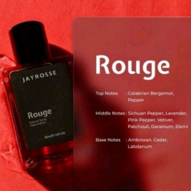 Parfum Jayrosse Rouge Parfum Pemikat 30ml Parfum Pria Tahan Lama