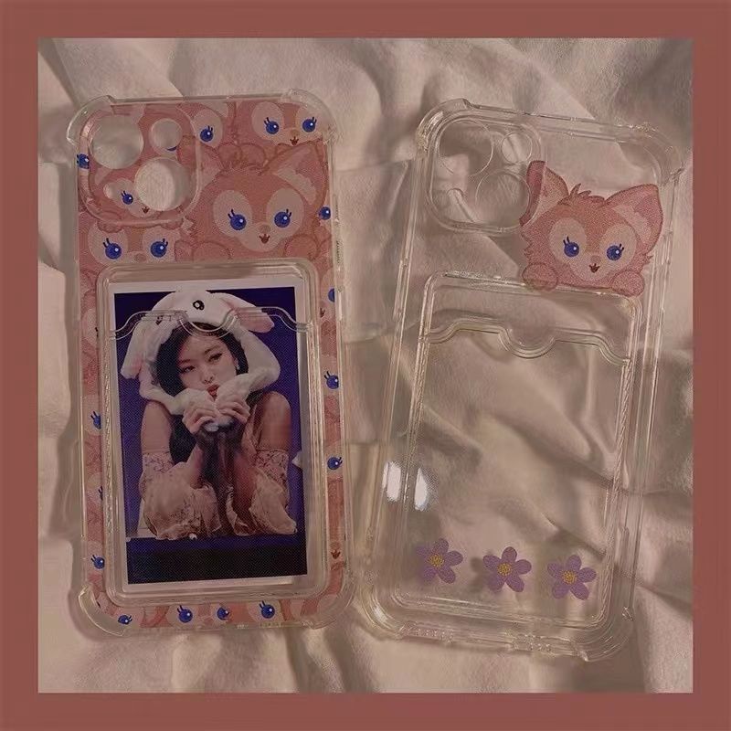 Soft Case Silikon TPU Transparan Motif Rubah Untuk IPhone 13 12 Mini 11 10 Pro XS Max X XR 8 7 6 6S Plus