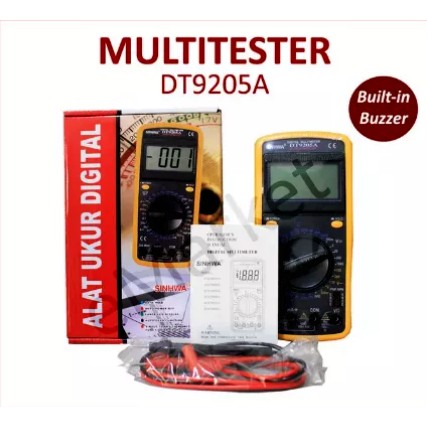 Multitester Digital DT 9205A ORI | Shopee Indonesia