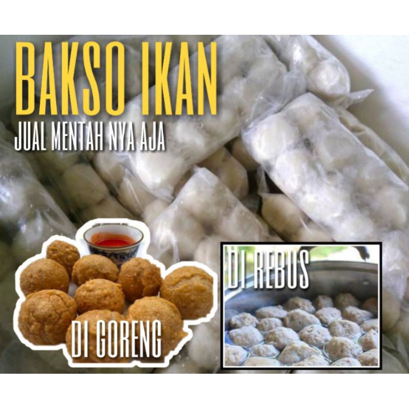

BAKSO IKAN SEGAR 50biji