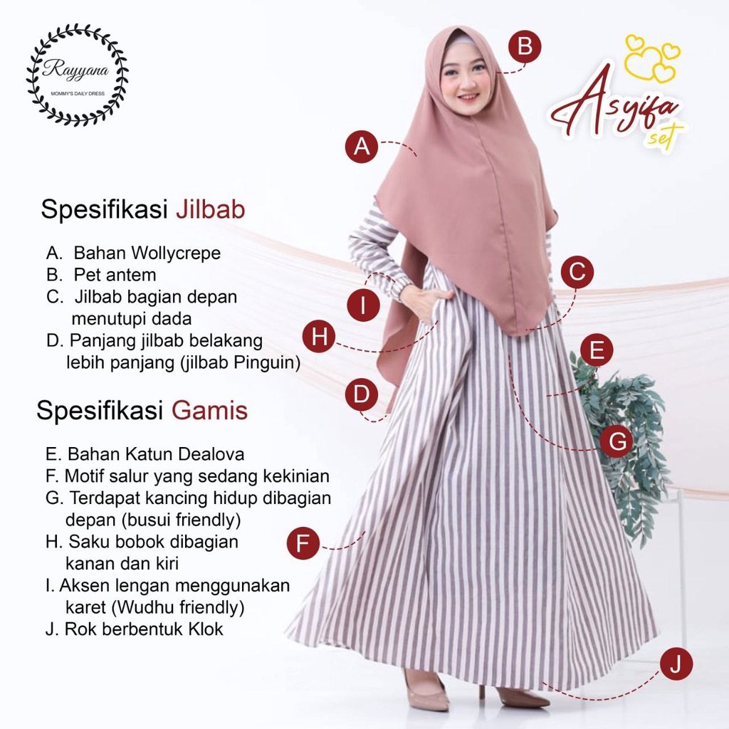 Gamis Asyifa Mom