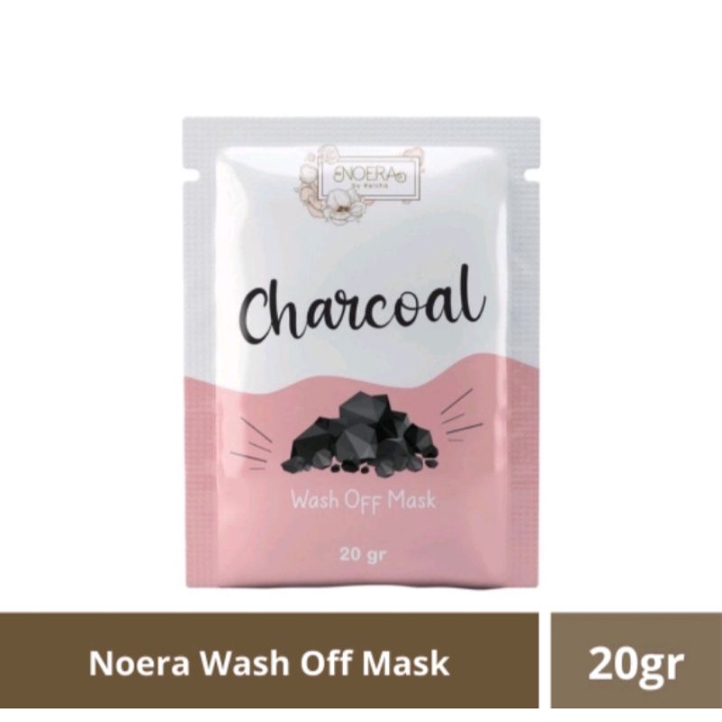 NOERA WATERMELON PEEL OFF MASK MASKER CHARCOAL WASH OFF MASK BPOM