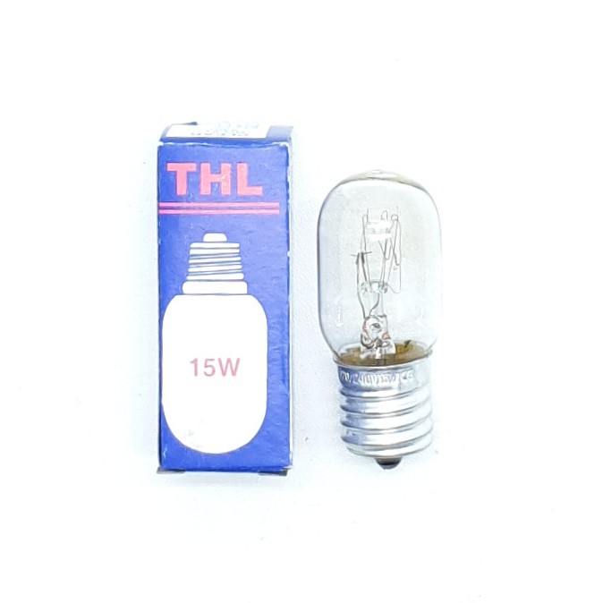 THL ORI Lampu Kulkas E17 15W Cahaya Kuning T5,3cm x D2,2cm / Lampu Bohlam Kulkas