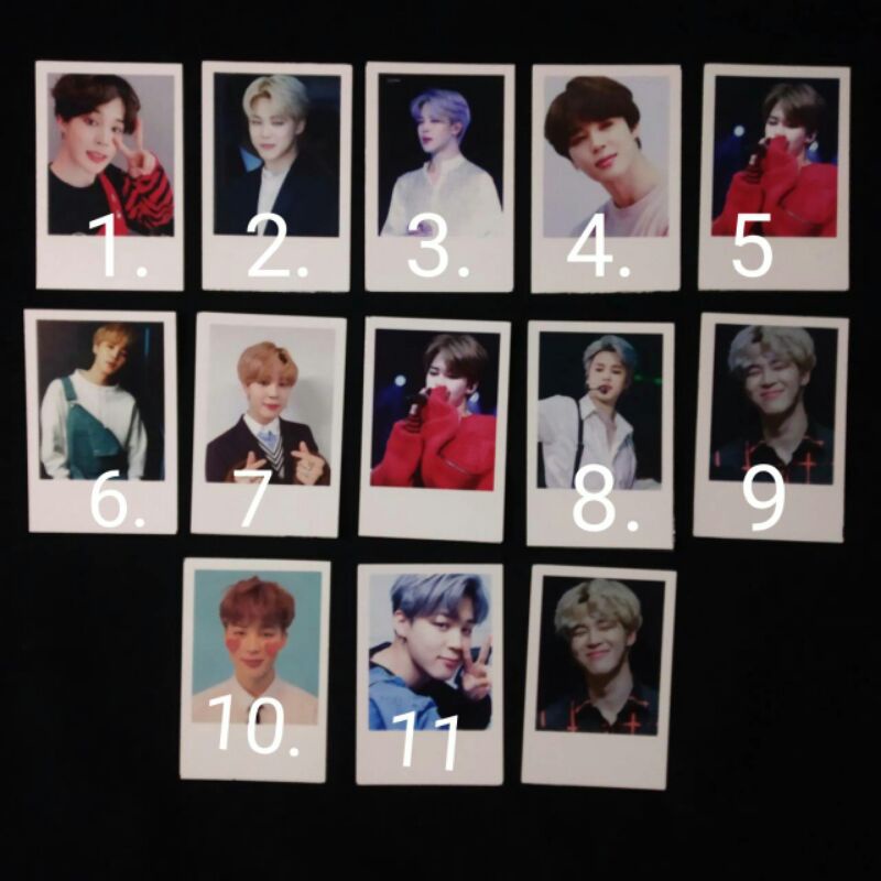 Polaroid Jimin BTS
