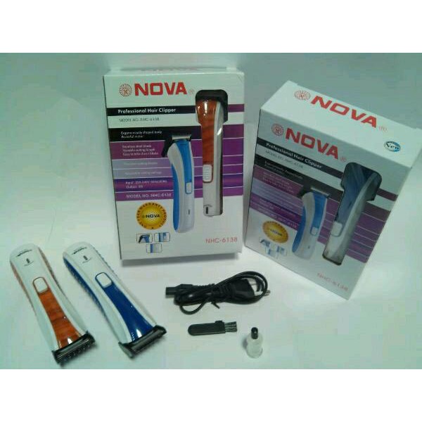 MESIN CUKUR RAMBUT NOVA NHC 6138
