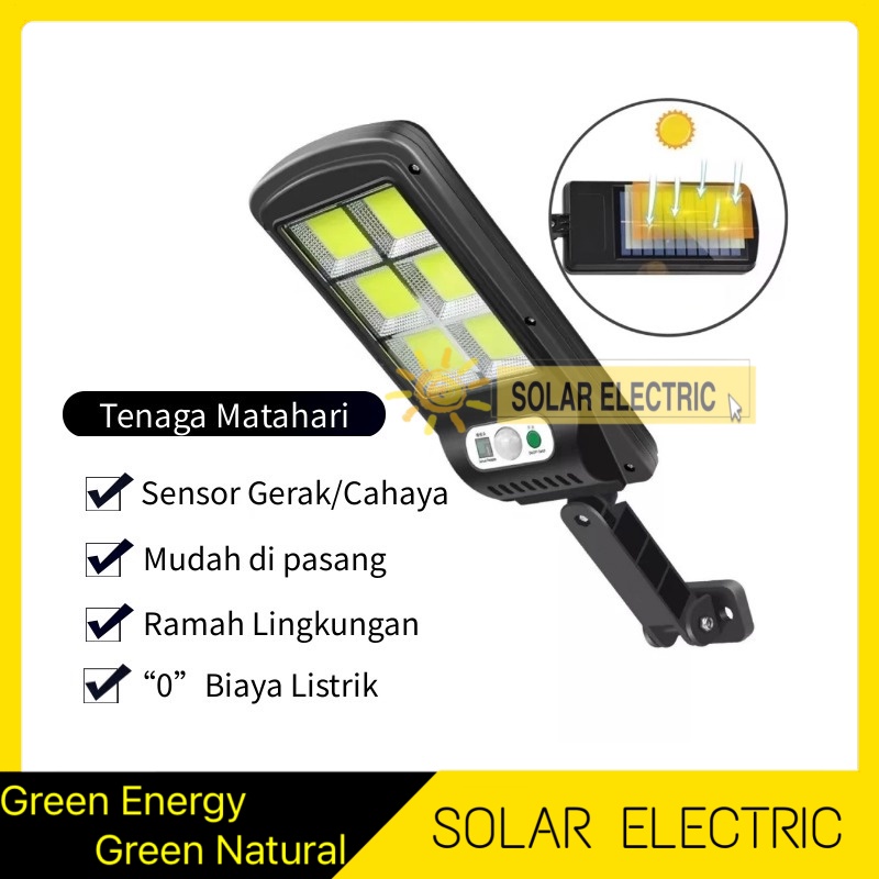 Lampu Jalan Solar Cell LED Lampu Dinding Tenaga Surya Tenaga Matahari 30WATT