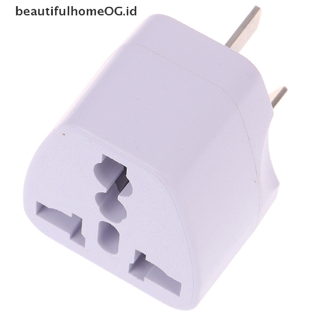 Adapter Power Plug USA EURO Asia to Autralian 3 Pin Universal Untuk Travel