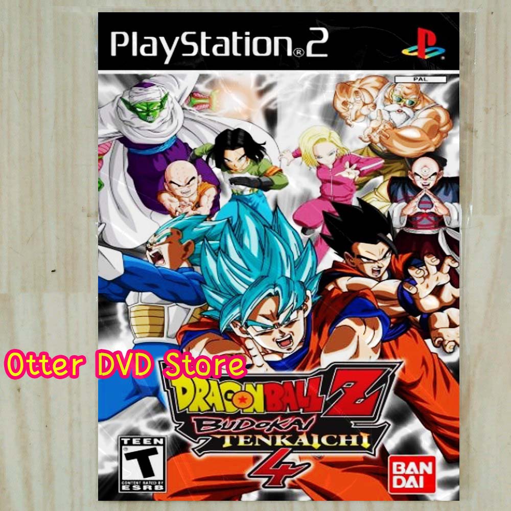 Kaset Game PS2 PS 2 DragonBall Z Dragon Ball Z - Budokai Tenkaichi 4