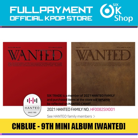 CNBLUE - 9th Mini Album WANTED