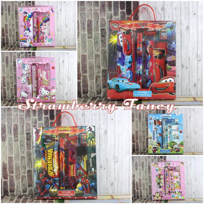 

Stationary Set Anak Karakter / Paket Alat Tulis YOYO8008