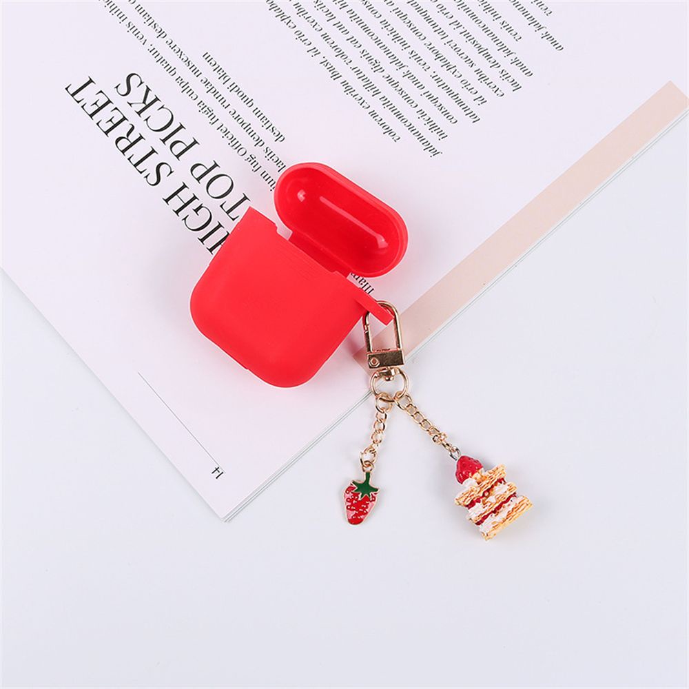 LANFY Cake Decor Gift Phone Straps for Keys Mobile Phone Hang Rope Strap Lanyards Phone Accessories Key Ring Holder Phone Badge Strap Key Holders Webbings Ribbon Strawberry Cake Lanyards Strawberry Keychains