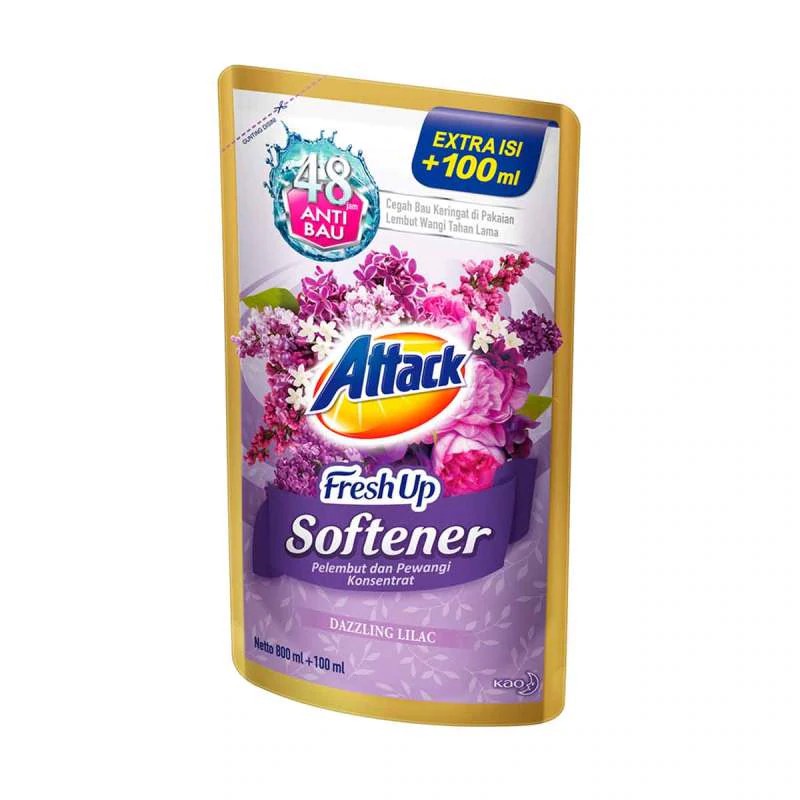 ATTACK FRESH UP SOFTENER DAZZLING LILAC - 800 + 100 ml