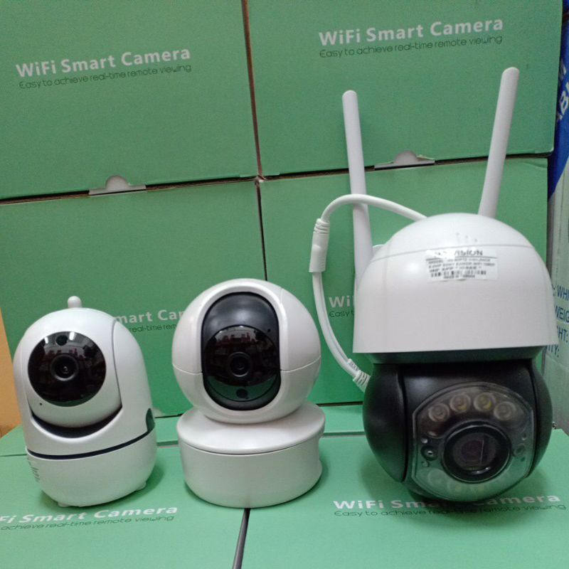 IP CAMERA WIFI DOUBLE LIGHT SPEED DOME PTZ 5MP FULL HD 1080P