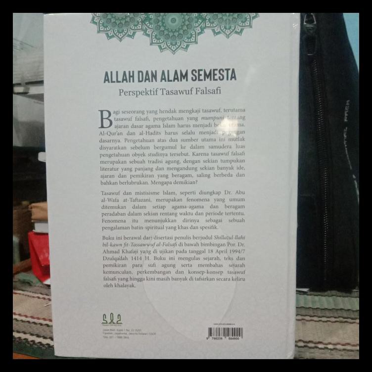 Buku Religi/Buku Spiritual Allah Dan Alam Semesta Perspektif Tasawuf Falsafi