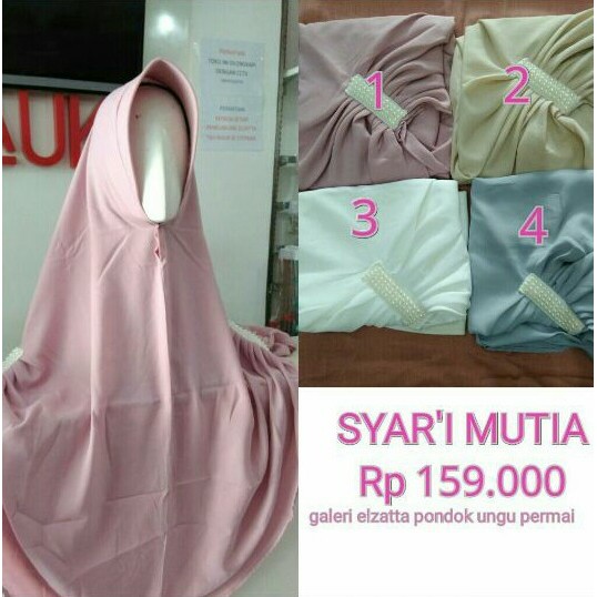 BERGO ELZATTA / SYAR'I MUTIA ELZATTA