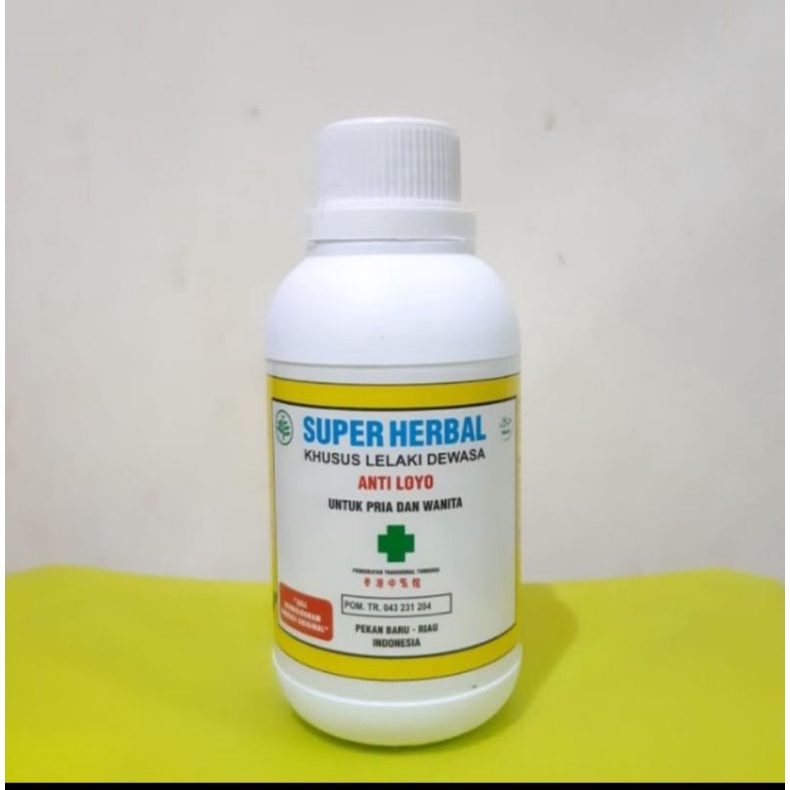 OBAT HERBAL KHUSUS LELAKI (ANTI LOYO)