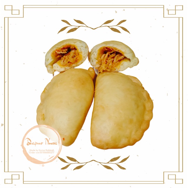 PANADA ISI AYAM / KENTANG WORTEL / ABON