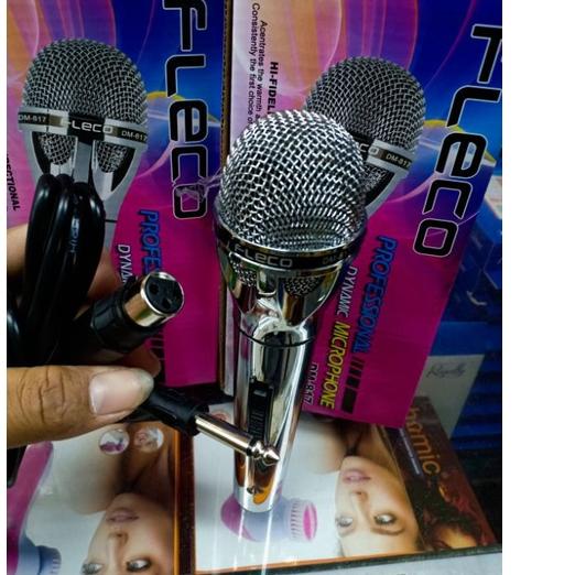 Miliki microfon Fleco microphon DM 817 dynamic..
