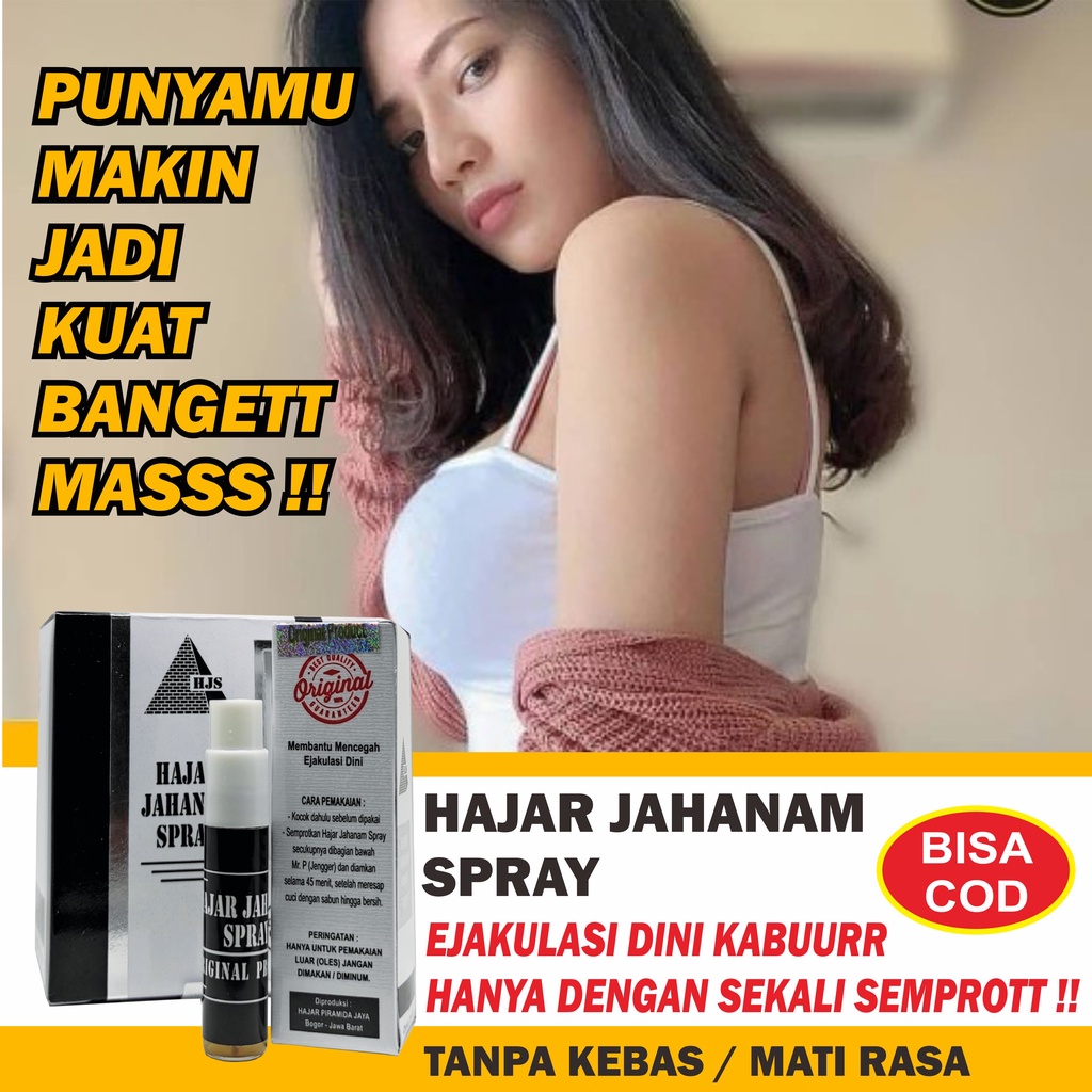 HAJAR JAHANAM LEVEL 3 OLES TAHAN LAMA KUAT DI RANJANG ORIGINAL - HAJAR JAHANAM SPRAY - PRIVASI DIJAM