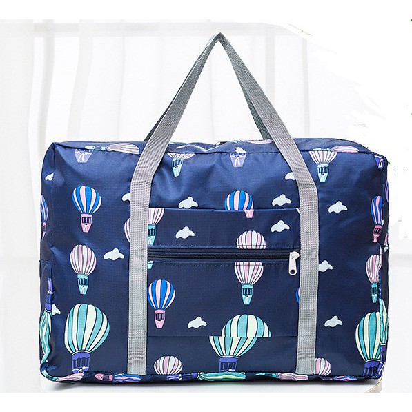 MOTIF New Foldable Travel BAG - Hand Carry Tas Lipat - Tas tambahan atas koper - tas kabin