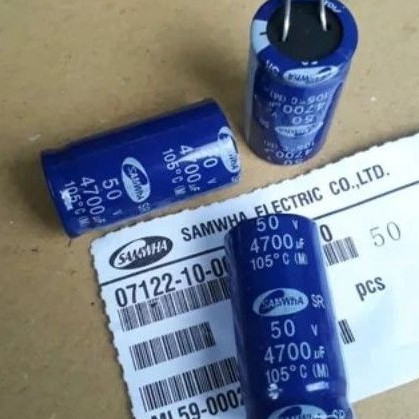 ELKO 4700UF 50V ELCO 4700 UF 50V BAGUS