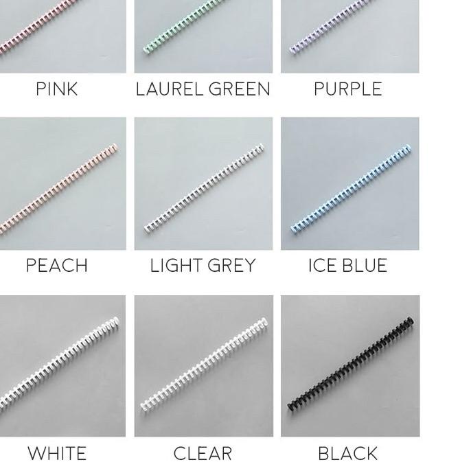 

♥Ring Binder A4 B5 A5/ DIY Binder Ring Binder Plastic / Plastic Binding Striptermurah se indonesia