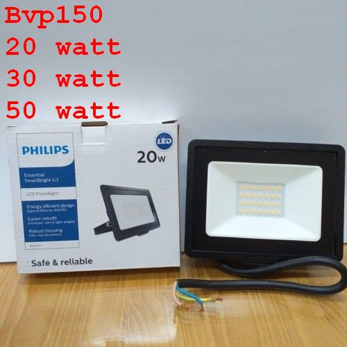 Lampu sorot / flood light bvp150 20w, 30w, 50w philips