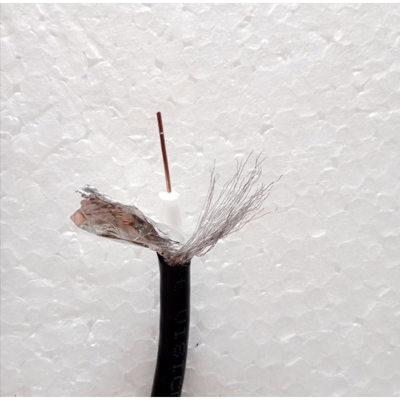 Kabel antena meteran Kabel antena tv parabola dan resiver