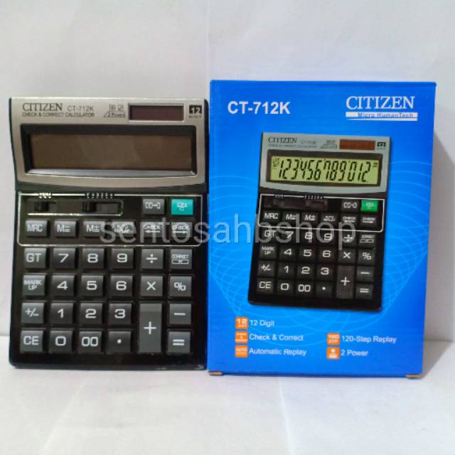 

kalkulator citizen CT 712K