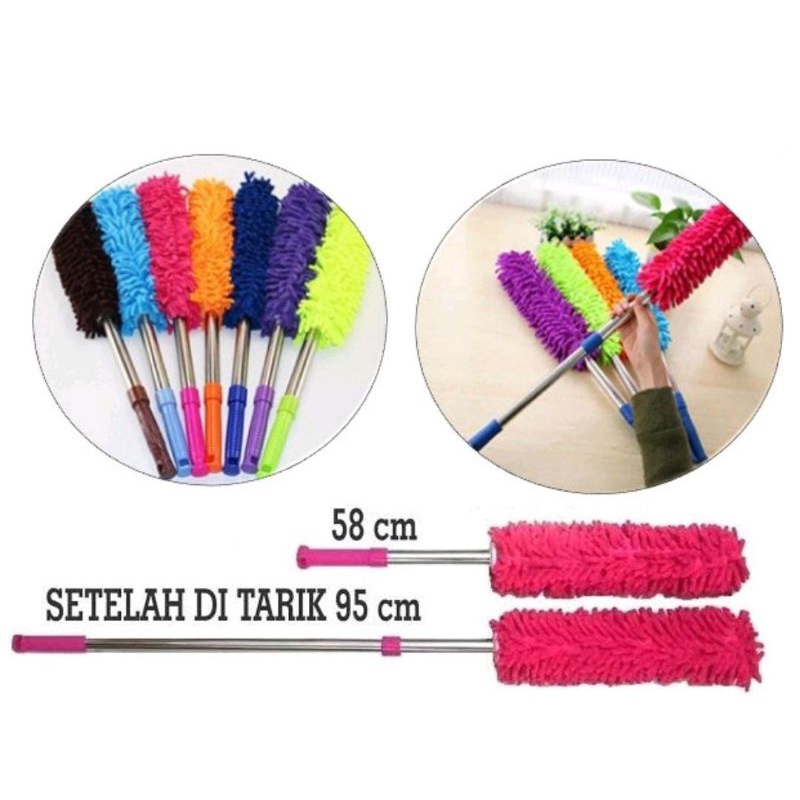 Kemoceng tarik/ kemoceng cendol/ kemoceng murah/ kemoceng microfiber